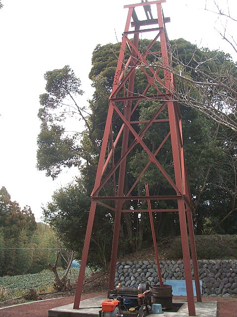 相良油田抗やぐら