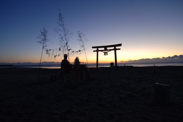 さがらサンビーチ初詣