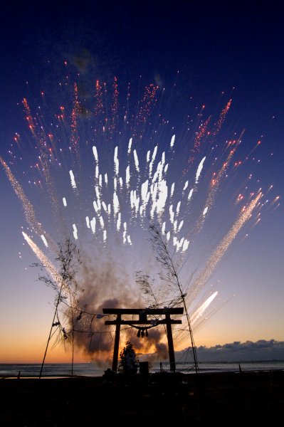 さがらサンビーチ初詣