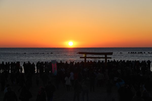 さがらサンビーチ初詣