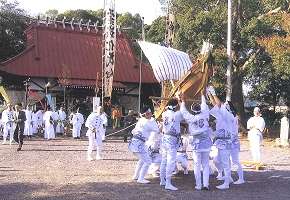 鹿島神社の御船神事