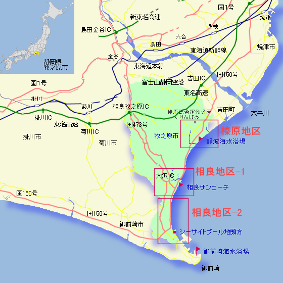 宿泊施設区域図